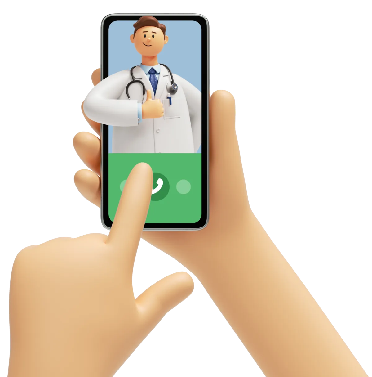 Patient booking a medical appointment